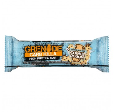 GRENADE CARB KILLA ΜΠΑΡΑ ΠΡΩΤΕΙΝΗΣ ΓΕΥΣΗ CHOCOLATE CHIP COOKIE DOUGH 60g GRENADE CARB KILLA ΜΠΑΡΑ ΠΡΩΤΕΙΝΗΣ ΓΕΥΣΗ CHOCOLATE CHIP COOKIE DOUGH 60g