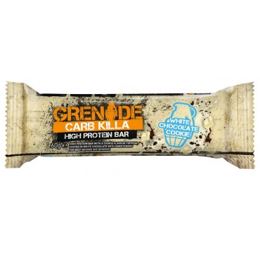 GRENADE CARB KILLA ΜΠΑΡΑ ΠΡΩΤΕΙΝΗΣ ΓΕΥΣΗ CHOCOLATE CHIP COOKIE DOUGH 60g GRENADE CARB KILLA ΜΠΑΡΑ ΠΡΩΤΕΙΝΗΣ ΓΕΥΣΗ WHITE CHOCOLATE COOKIE 60g