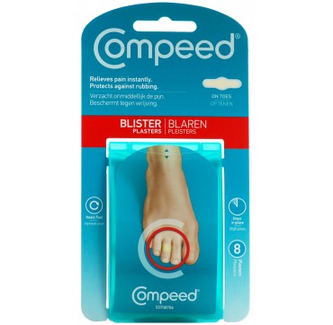 COMPEED ΕΠΙΘΕΜΑΤΑ ΓΙΑ ΦΟΥΣΚΑΛΕΣ ΣΤΑ ΔΑΧΤΥΛΑ ΤΩΝ ΠΟΔΙΩΝ 8ΤΜΧ COMPEED ΕΠΙΘΕΜΑΤΑ ΓΙΑ ΦΟΥΣΚΑΛΕΣ ΣΤΑ ΔΑΧΤΥΛΑ ΤΩΝ ΠΟΔΙΩΝ 8ΤΜΧ