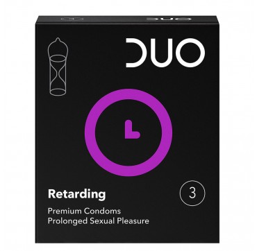 DUO RETARDING ΠΡΟΦΥΛΑΚΤΙΚΑ 3τεμ. DUO RETARDING ΠΡΟΦΥΛΑΚΤΙΚΑ 3τεμ.