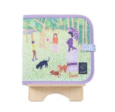 JAQ JAQ BIRD ΒΙΒΛΙΟ ΖΩΓΡΑΦΙΚΗΣ ΜΕ ΚΙΜΩΛΙΕΣ PURSE 1τμχ JAQ JAQ BIRD ΒΙΒΛΙΟ ΖΩΓΡΑΦΙΚΗΣ ΜΕ ΚΙΜΩΛΙΕΣ SEURAT 1τμχ