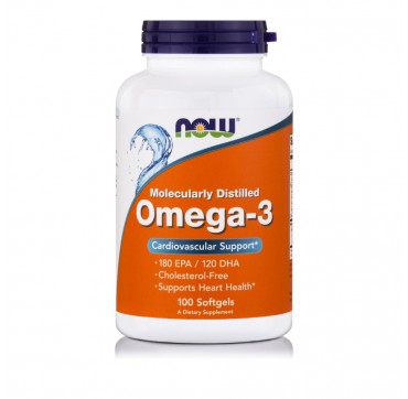 NOW OMEGA-3 100SOFTGELS