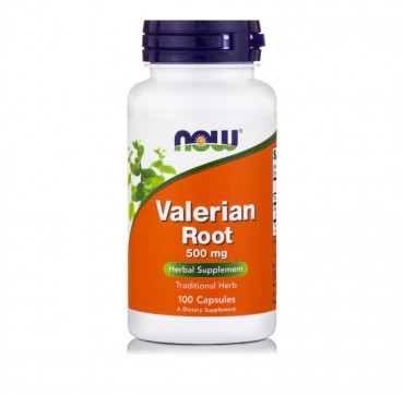 NOW VALERIAN ROOT 500MG 100VEG CAPS