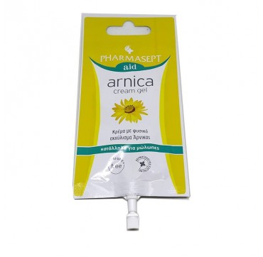 Pharmasept Aid Arnica Cream Gel Κρέμα Με Φυσικό Εκχύλισμα Αρνικας 15ml