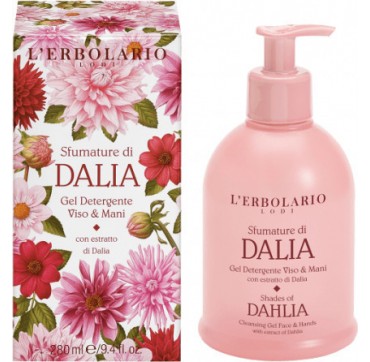 L' ERBOLARIO DALIA SHOWER GEL 250ML L' ERBOLARIO DALIA CLEANSING GEL FACE & HANDS 280ML