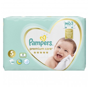 PAMPERS PREMIUM CARE JUMBO BOX No4 (9-14kg) 52 TMX. PAMPERS PREMIUM CARE JUMBO BOX No5 (11-16kg) 44 TMX.