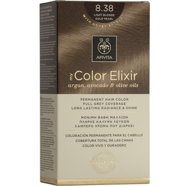 Apivita My Color Elixir 8.38 Ξανθό Ανοιχτό Μελί Περλέ 1TMX Apivita My Color Elixir 8.38 Ξανθό Ανοιχτό Μελί Περλέ 1TMX