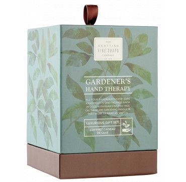 THE SCOTTISH FINE SOAPS Gardener's Hand Therapy Luxurious Gift Set 4τεμ. THE SCOTTISH FINE SOAPS Gardener's Hand Therapy Set Hand Wash, Hand Cream , Barrier Cream 75ml & soap bar 40g