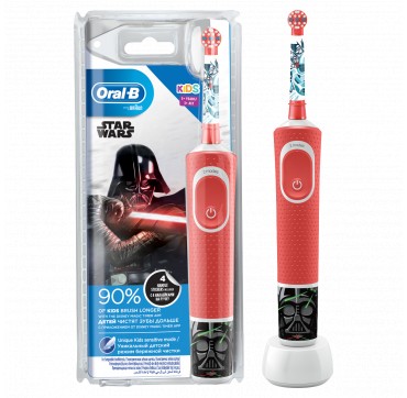 ORAL-B STAGES POWER ΠΑΙΔΙΚΗ ΗΛΕΚΤΡΙΚΗ ΟΔΟΝΤΟΒΟΥΡΤΣΑ 3+ ΓΙΑ ΑΓΟΡΙΑ STARWARS 1τεμ. ORAL-B STAGES POWER ΠΑΙΔΙΚΗ ΗΛΕΚΤΡΙΚΗ ΟΔΟΝΤΟΒΟΥΡΤΣΑ 3+ STARWARS 1τεμ.