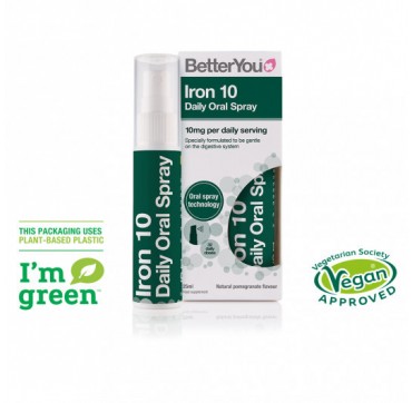 BETTER YOU IRON DAILY ORAL SPRAY 10mg 25ml