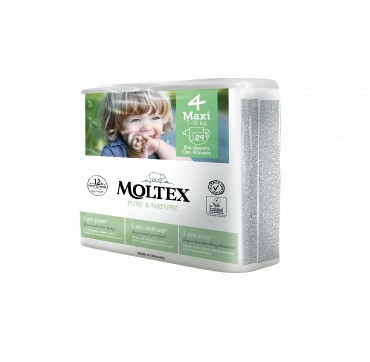 Moltex Pure & Nature No4 Maxi (7-18kg) 29τμχ