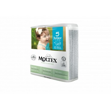 Moltex Pure & Nature No5 Junior (11-25kg) 25τμχ