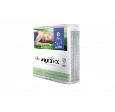 Moltex Pure & Nature No6 Xl (16-30kg) 21τμχ