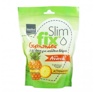 Intermed Slim Fix Gummies Ζελεδάκια για Απώλεια Βάρους με Γεύση Ανανά 210gr
