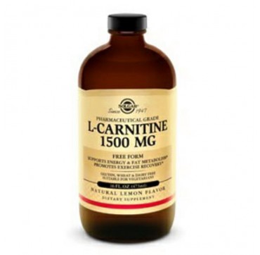 Solgar L-carnitine 1500mg Liquid 473ml