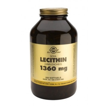 SOLGAR LECITHIN 1360mg 250softgels SOLGAR LECITHIN 1360mg 250softgels