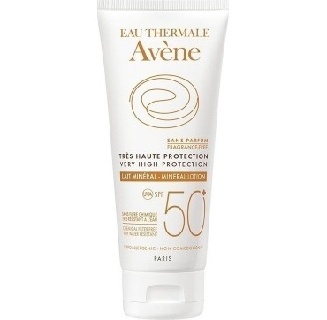 Avene Lait Mineral Body Αντηλιακό Γαλάκτωμα Χωρίς Άρωμα Spf50+ 100ml
