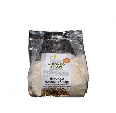 OLA-BIO ΑΛΕΥΡΙ ΔΙΚΚΟΚΟ ΟΛΙΚΗΣ 500gr OLA-BIO ΑΛΕΥΡΙ ΔΙΚΚΟΚΟ ΟΛΙΚΗΣ 500gr