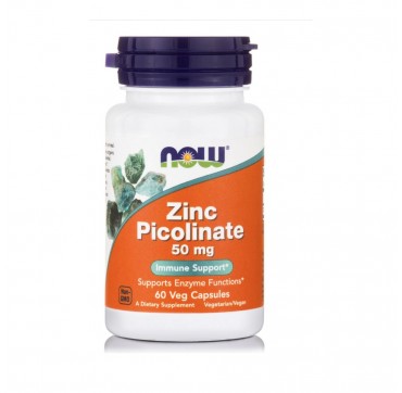Now Zinc Picolinate 50mg 60v.caps 
