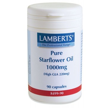 Lamberts Pure Starflower Oil 1000mg (high Gla 220mg) 90caps
