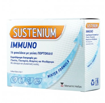 Menarini Sustenium Immuno 14 φακ Πορτοκάλι