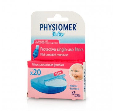 Physiomer Baby Φίλτρα Ρινικού Αποφρακτηρα X20τμχ