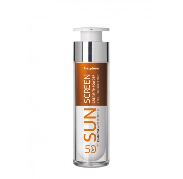 FREZYDERM SUNSCREEN WHITE PEONY PURE CREAM TO POWDER SPF50+ 50ml