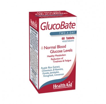 Health Aid Glucobate Two-a-day 60tabs