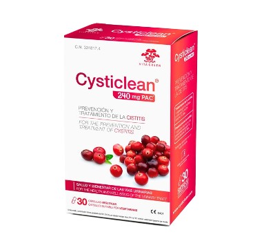 Cysticlean Για Την Υγεία Του Ουροποιητικού Συστήματος 240mg Pac 30v. caps