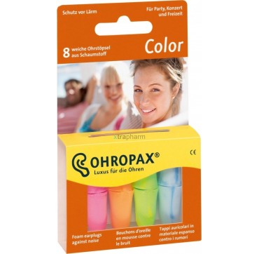 Ohropax Ωτοασπίδες Color Snr: 35 Db 8τμχ