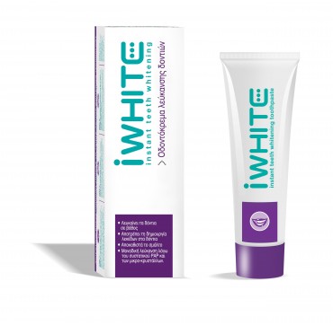 Iwhite Instant Teeth Whitening Toothpaste Οδοντόκρεμα Λεύκανσης Δοντιών 75ml