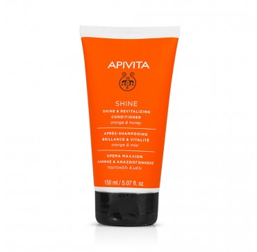 Apivita Shine & Revitalizing Conditioner Κρέμα Λάμψης & Αναζωογόνησης Με Πορτοκάλι & Μέλι,, 150ml