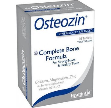 HEALTH AID OSTEOZIN COMPLETE BONE FORMULA 90TABS