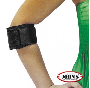 John' s Tennis Elbow Neoprene Επικονδυλιτιδα One Size Μαύρο (120170) 