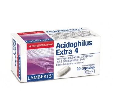 LAMBERTS ACIDOPHILUS EXTRA 4 (MILK FREE) 30tab LAMBERTS ACIDOPHILUS EXTRA 4 (MILK FREE) 30tab