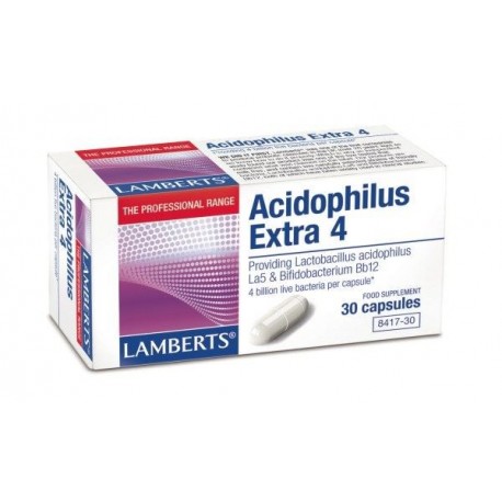 LAMBERTS ACIDOPHILUS EXTRA 4 (MILK FREE) 30tab