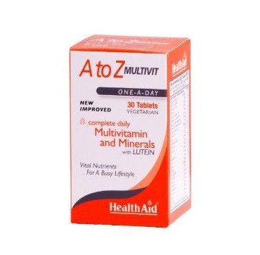 Health Aid A To Z Multivit 30tabs