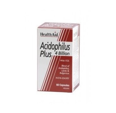HEALTH AID ACIDOPHILUS PLUS 60caps HEALTH AID ACIDOPHILUS PLUS 60caps