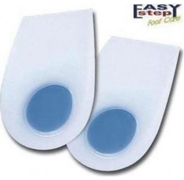 Easy Step Foot Care Slim Silicone Heel Cups Size: Medium - Υποπτερνιο Σιλικόνης Λεπτό 17221