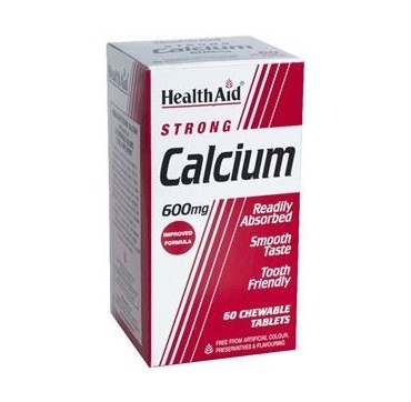 HEALTH AID CALCIUM STRONG 600mg 60tabs HEALTH AID CALCIUM STRONG 600mg 60tabs