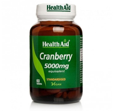 HEALTH AID CRANBERRY 5000mg 60tabs HEALTH AID CRANBERRY 5000mg 60tabs