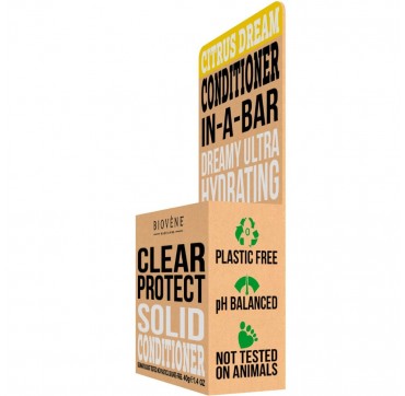 Biovene Clear Protect Conditioner In A Bar (solid) Citrus - Μαλακτικό (στερεό) Εσπεριδοειδών 40g