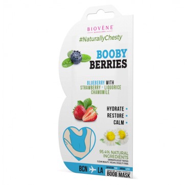 Biovene Booby Berries Blueberry With Strawberry - Liquorice Chamomile Boob Mask 12.5ml