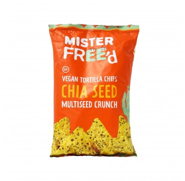 Mister Freed Tortilla Chips Chia Seed Multiseed Crunch 135g