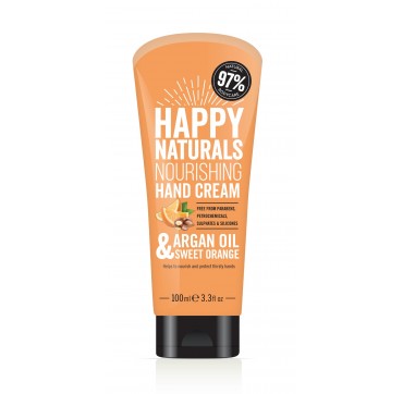 Happy Naturals Argan Oil & Sweet Orange Hand Cream 100ml