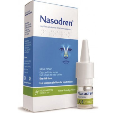 Nasodren Nasal Spray - Ρινικό Σπρεϋ Για Αποσυμφόρηση Και Καθαρισμό