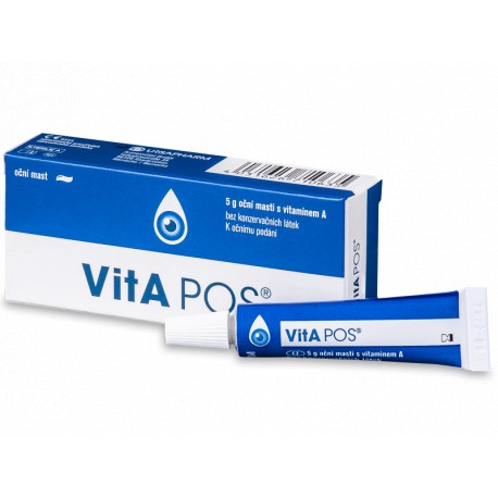 VITA-POS EYE OINTMENT WITH VITAMIN A 5g