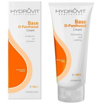 Target Pharma Hydrovit Base D-panthenol Cream Ενυδάτωση Και Ανάπλαση 100ml