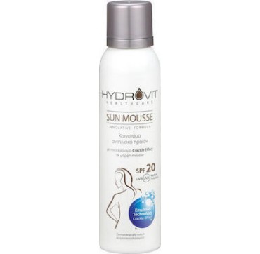 TARGET PHARMA HYDROVIT SUN MEDIUM PROTECTION MOUSSE SPF20 150ML