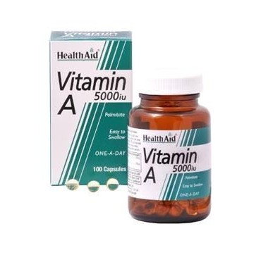 Health Aid Vitamin A 5000iu 100caps